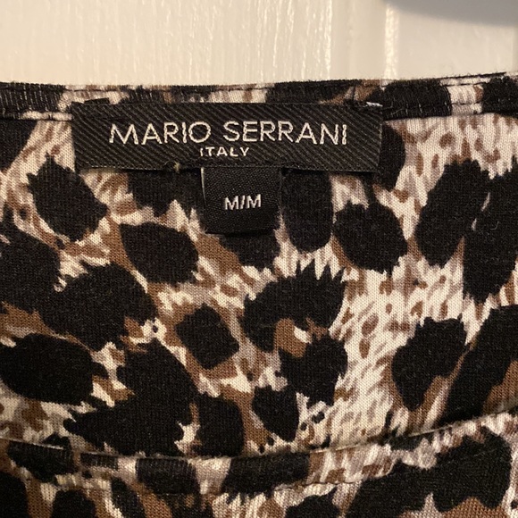 Mario Serrani Italy long sleeve leopard long sleeve size medium - Picture 2 of 3